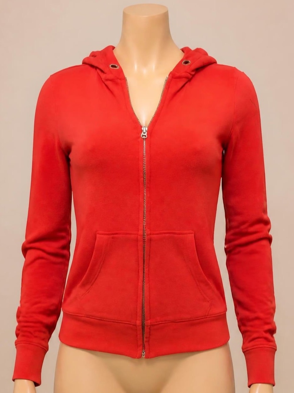 Aeropostale Live Love Dream Pink Zip Up Hoodie Y2K Graphic Sleeve Small